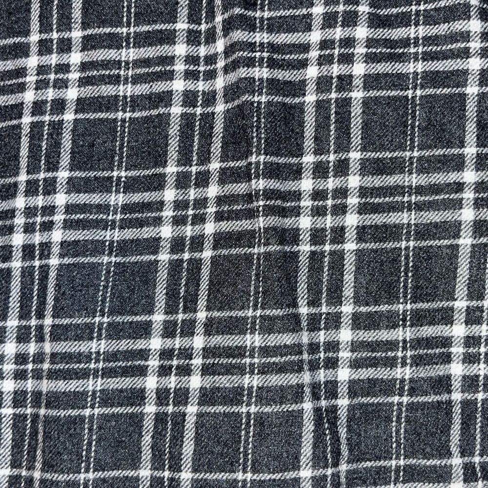 George Mens Gray Plaid Pajama Bottoms - Picture 4 of 6